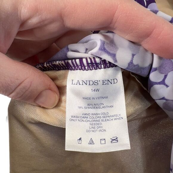 Lands End swim top 14W - Picture 9 of 10